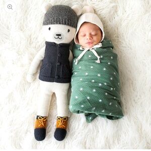 CUDDLE+KIND HUDSON THE POLAR BEAR DOLL/STUFFED ANIMAL